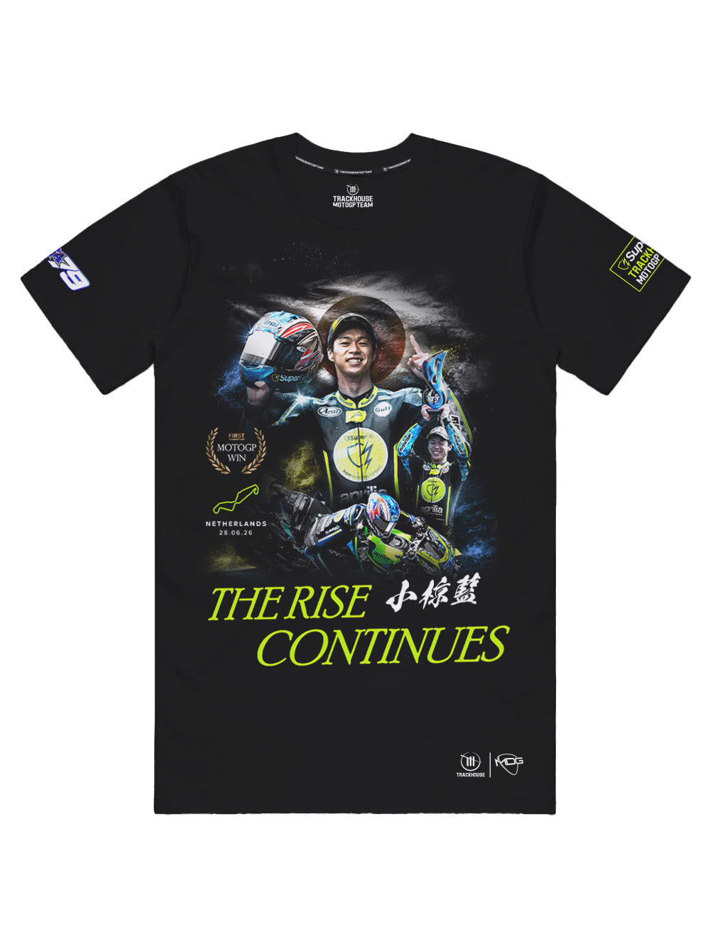 Trackhouse Ai Ogura Unisex First Win Tee - PRE ORDER
