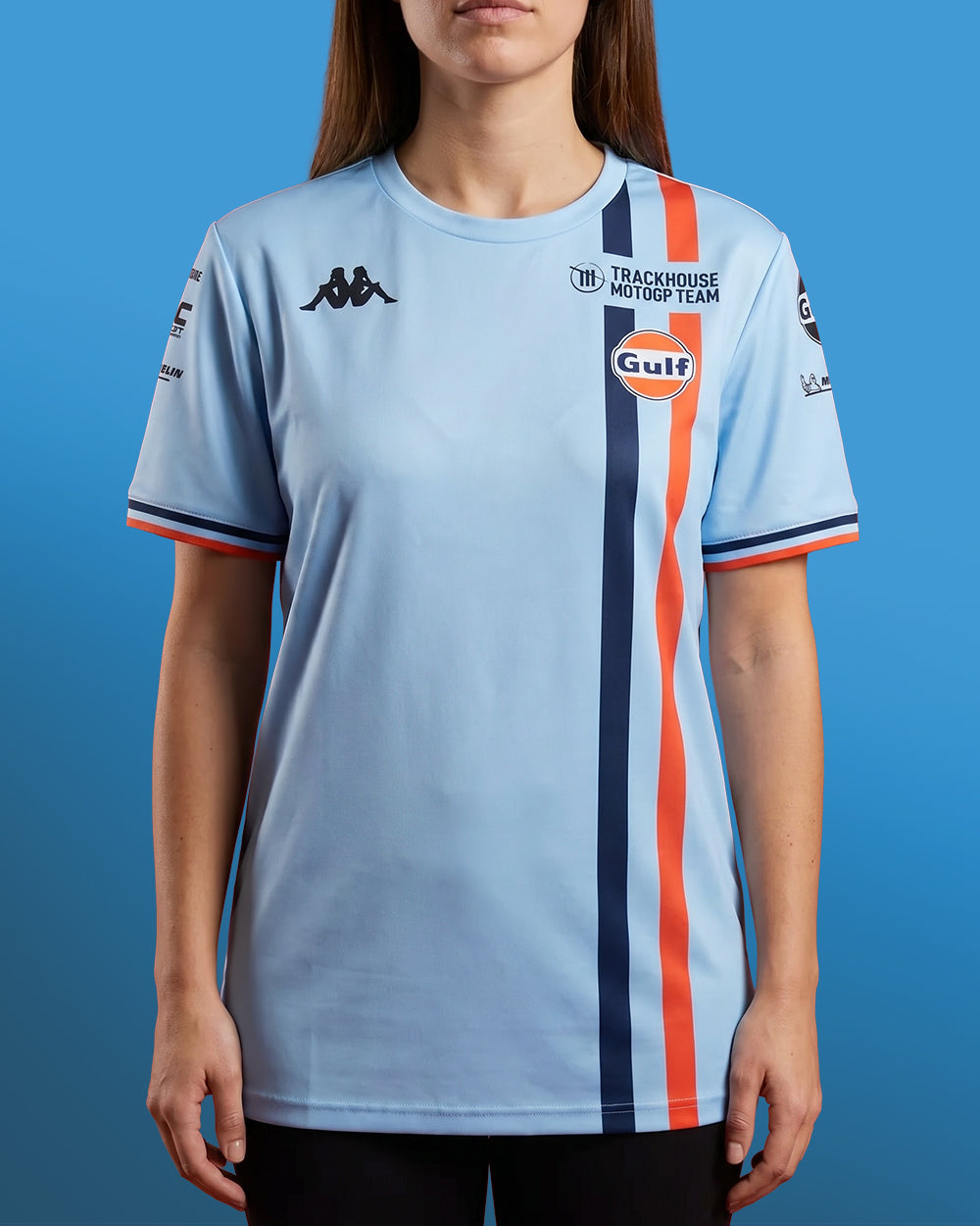 Kappa x Trackhouse MotoGP 2026 Gulf Replica Unisex T-Shirt