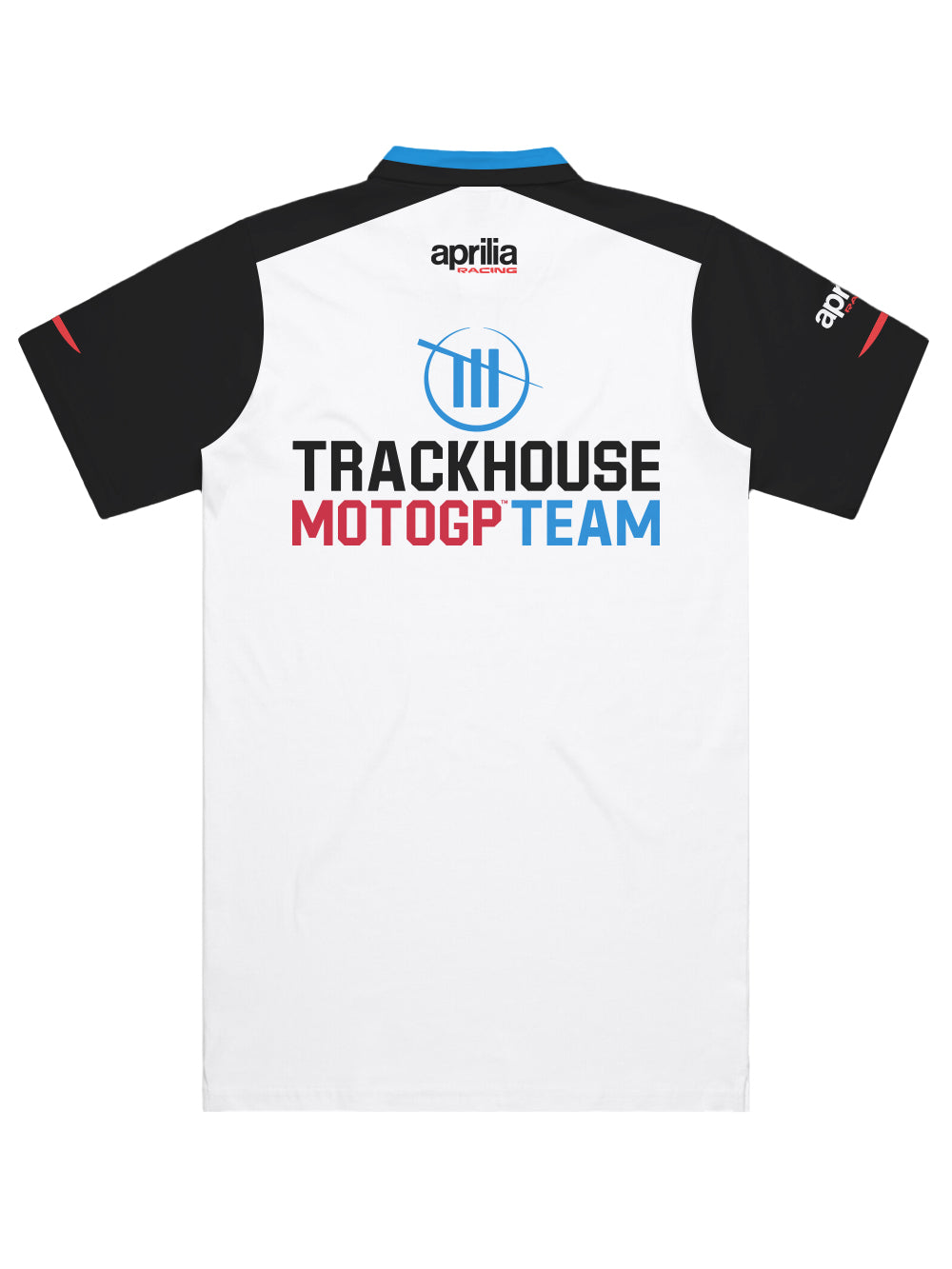 Trackhouse MotoGP Aprilia Unisex White Polo – Trackhouse MotoGP Shop
