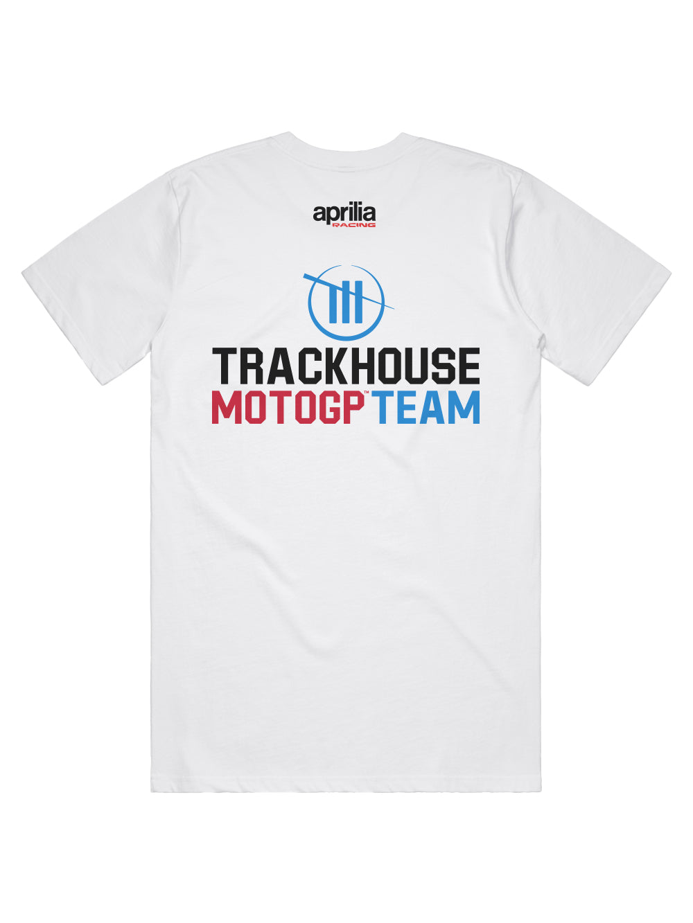 Trackhouse MotoGP Aprilia Unisex White Logo Tee