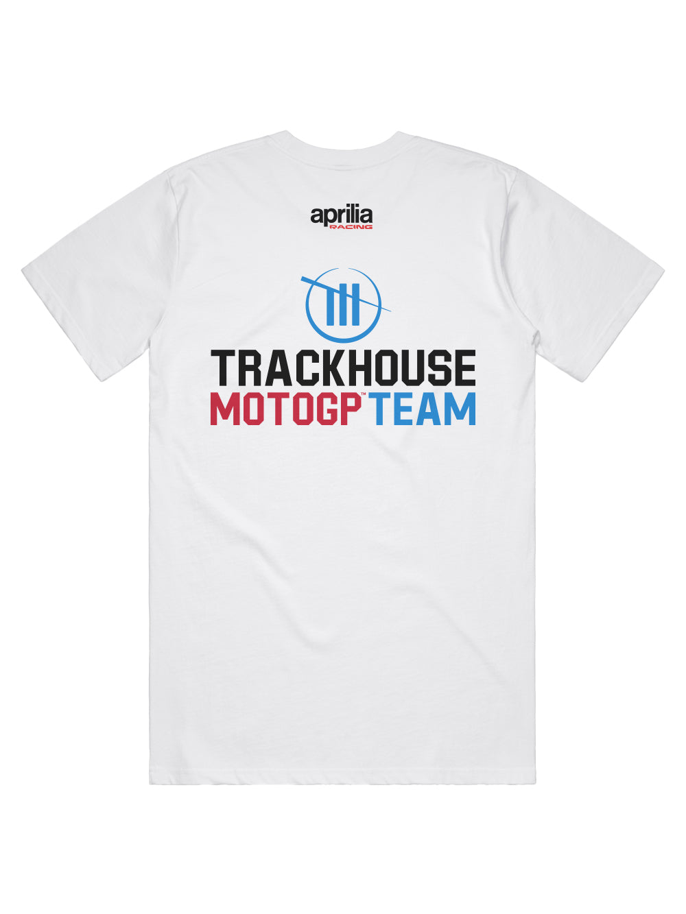Trackhouse MotoGP Aprilia Unisex White Graphic Tee
