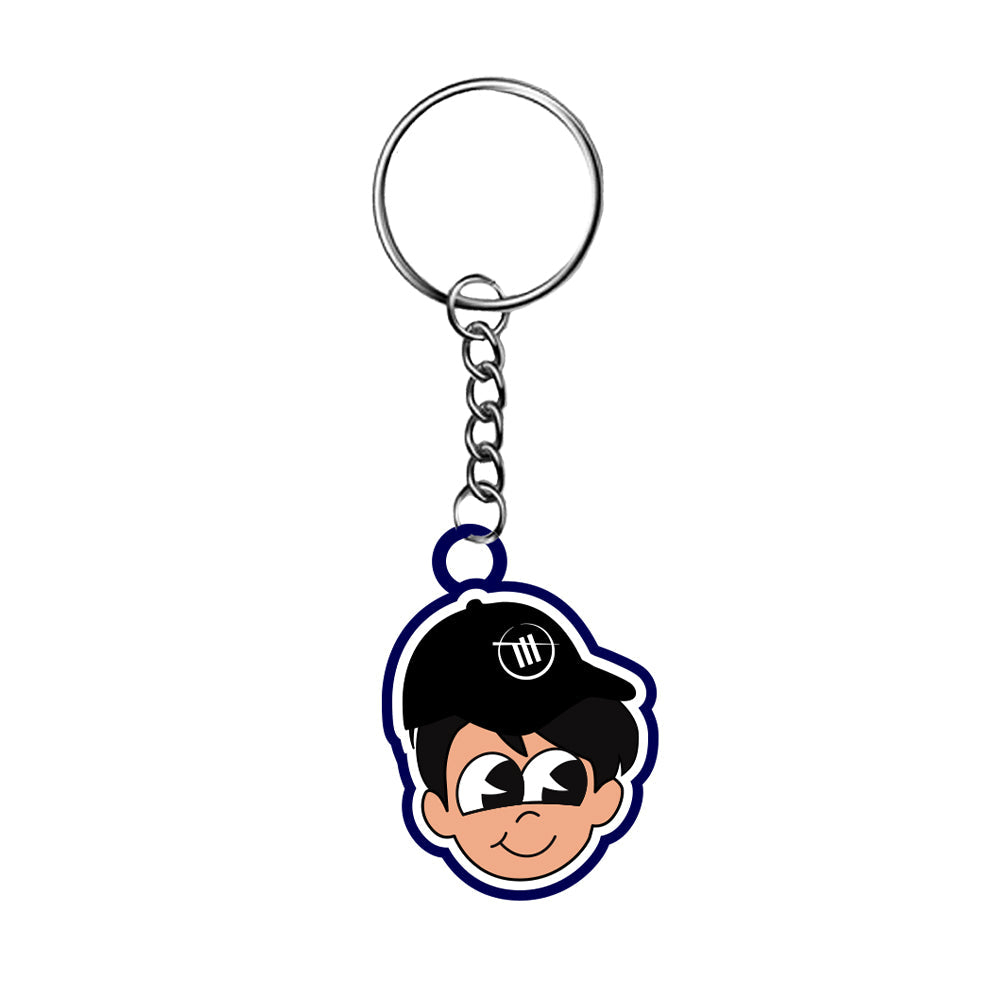 Trackhouse Ai Ogura Cartoon Rubber Keyring