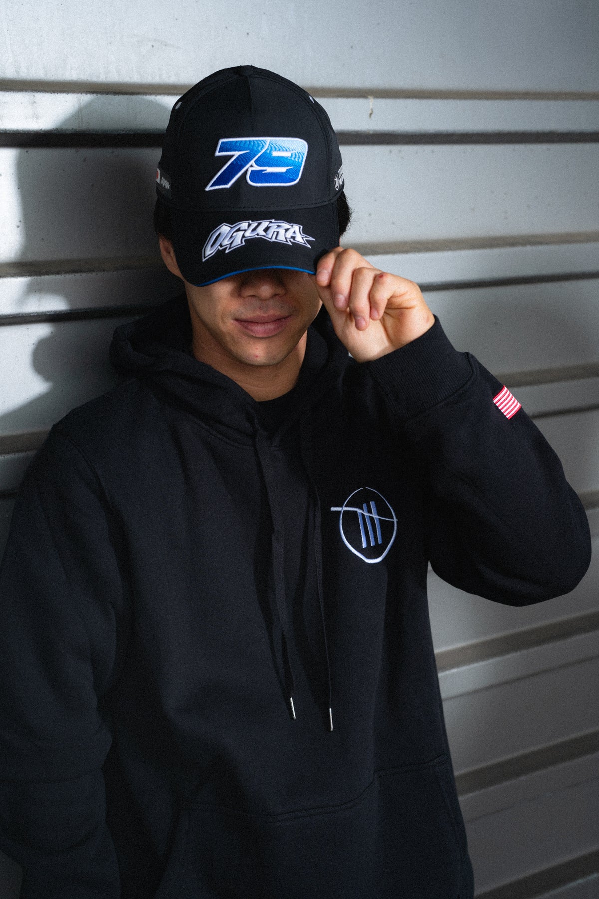 Trackhouse Ai Ogura Black Cap