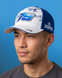 Trackhouse Ai Ogura Navy/White Cherry Blossom Cap