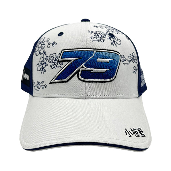 Trackhouse Ai Ogura Navy & White Cherry Blossom Cap