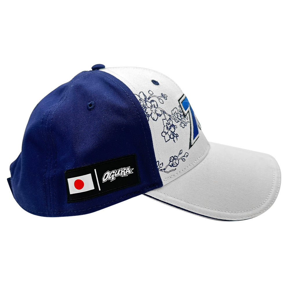 Trackhouse Ai Ogura Navy & White Cherry Blossom Cap