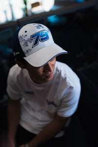 Trackhouse Ai Ogura Navy & White Cherry Blossom Cap