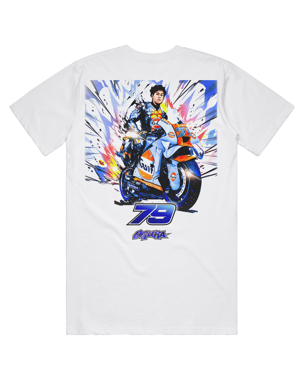 Trackhouse Ai Ogura Unisex Colourful Hero Tee