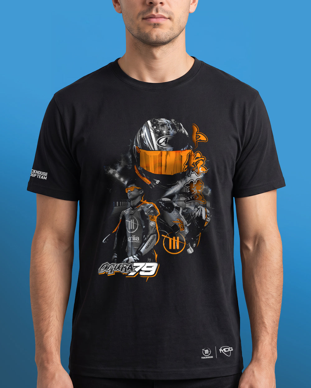 Trackhouse Ai Ogura Unisex Colourful Race Face Tee