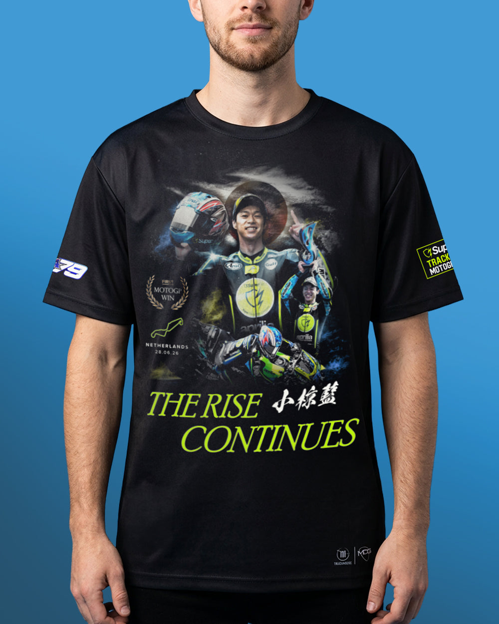Trackhouse Ai Ogura Unisex First Win Tee - PRE ORDER