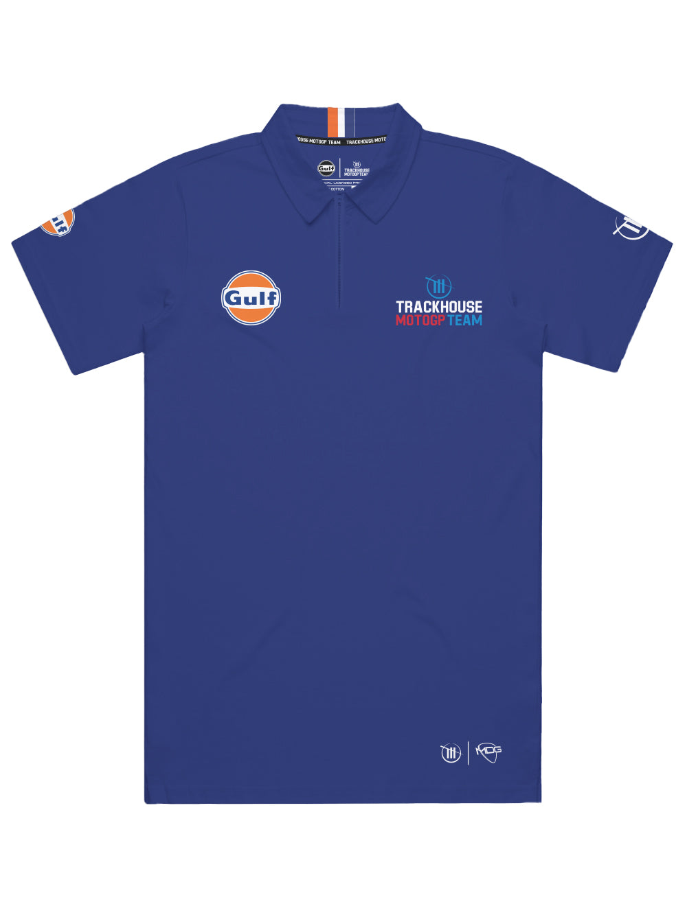 Trackhouse Gulf unisex Navy Polo