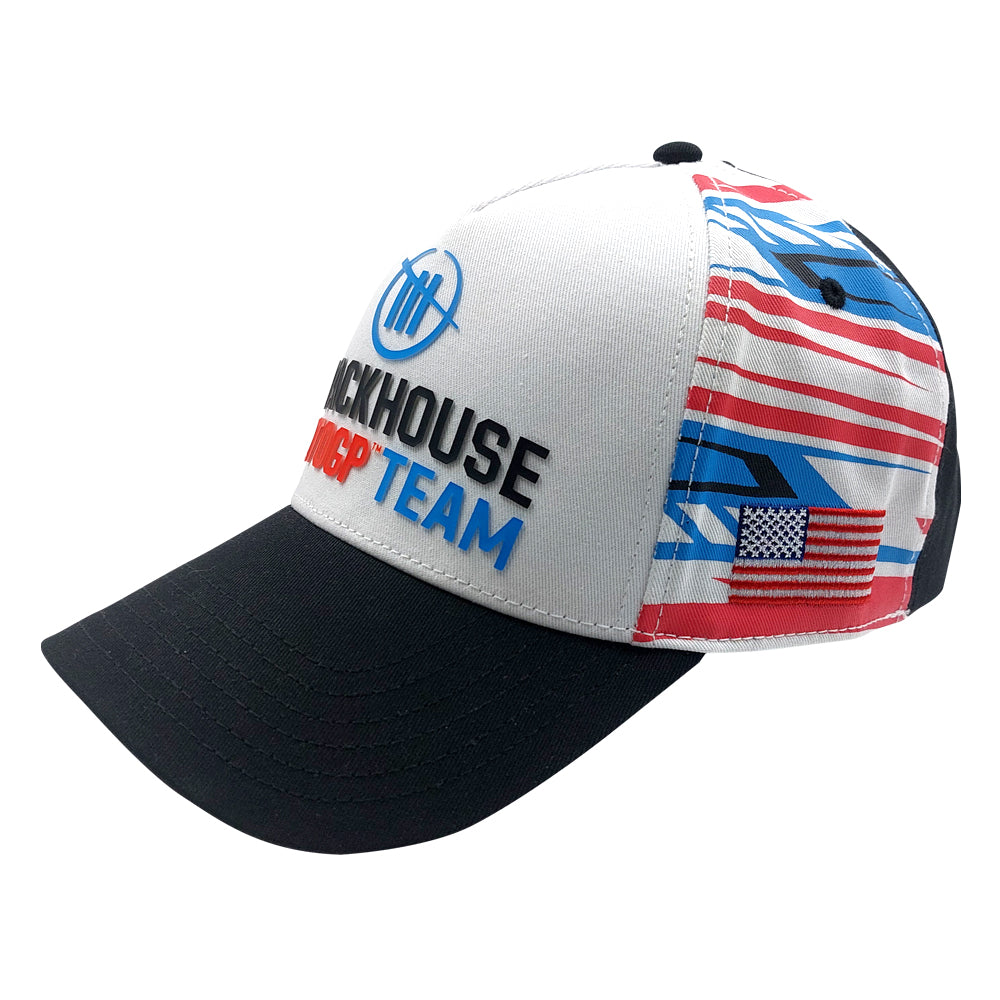 Trackhouse MotoGP Team Lifestyle White Pattern Cap