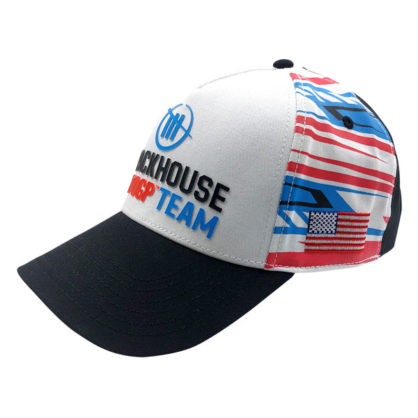 Trackhouse MotoGP Team Lifestyle White Pattern Cap