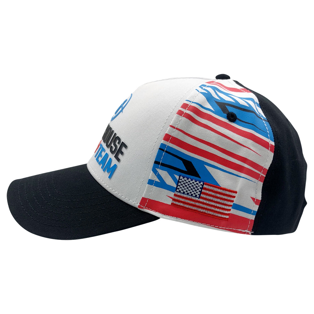 Trackhouse MotoGP Team Lifestyle White Pattern Cap