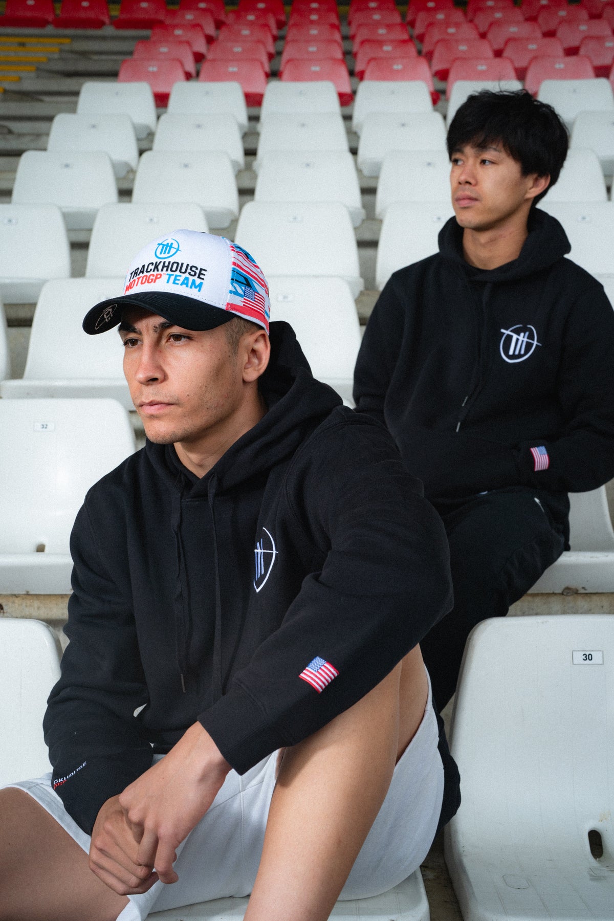 Trackhouse MotoGP Team Lifestyle White Pattern Cap