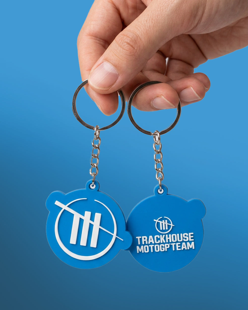 Trackhouse MotoGP Team Rubber Keyring