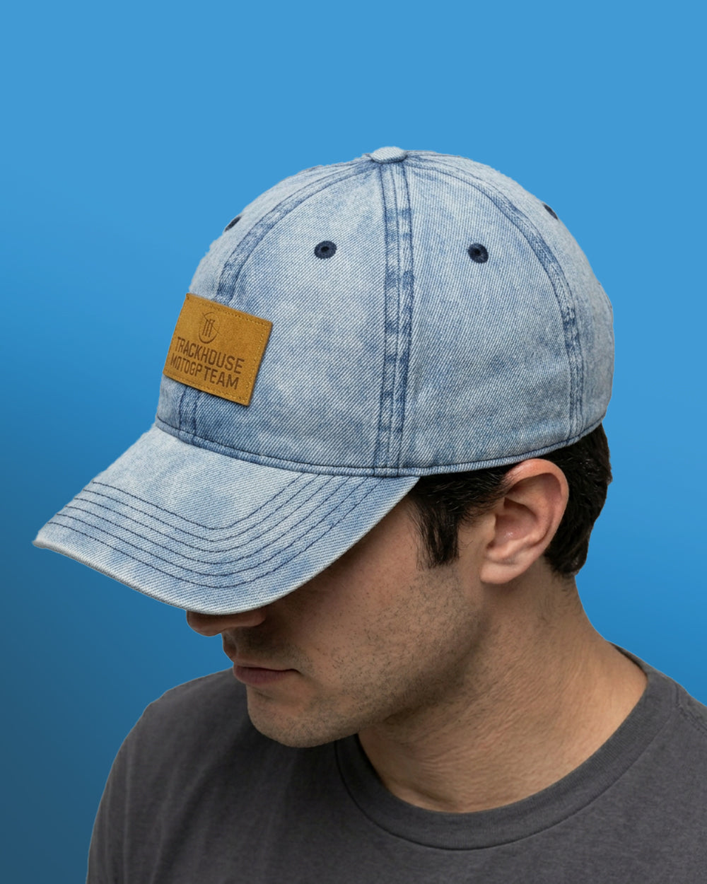Trackhouse MotoGP Team Denim Patch Cap