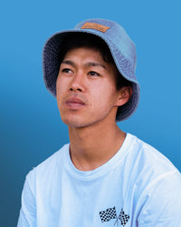 Trackhouse MotoGP Team Denim Patch Bucket Hat