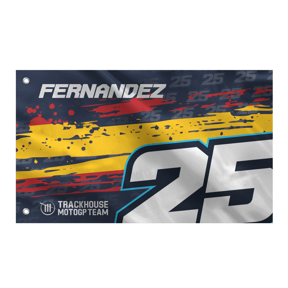 Trackhouse Raúl Fernández Flag