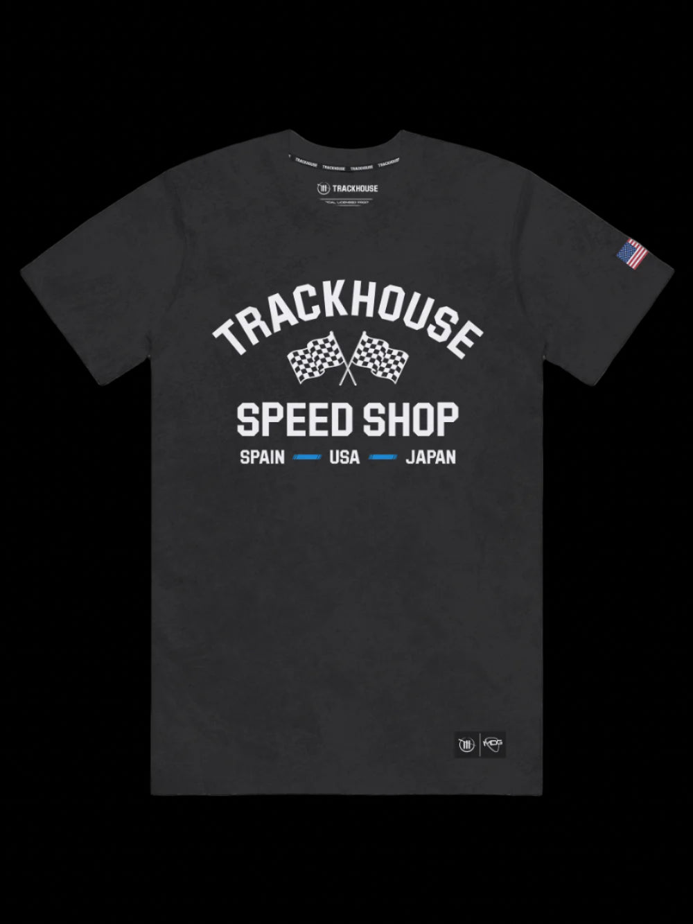 Trackhouse Speed Shop Acid Wash Unisex Tee