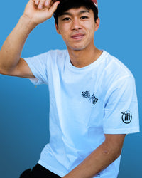 Trackhouse Speed Shop Unisex Logo White Tee