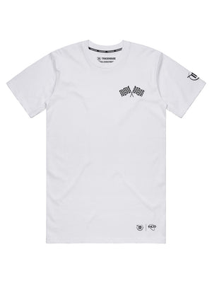 Trackhouse Speed Shop Unisex Logo White Tee