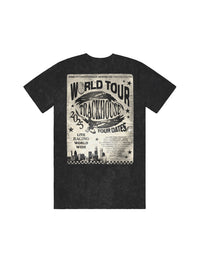Trackhouse World Tour 2025 Unisex Acid Wash Tee