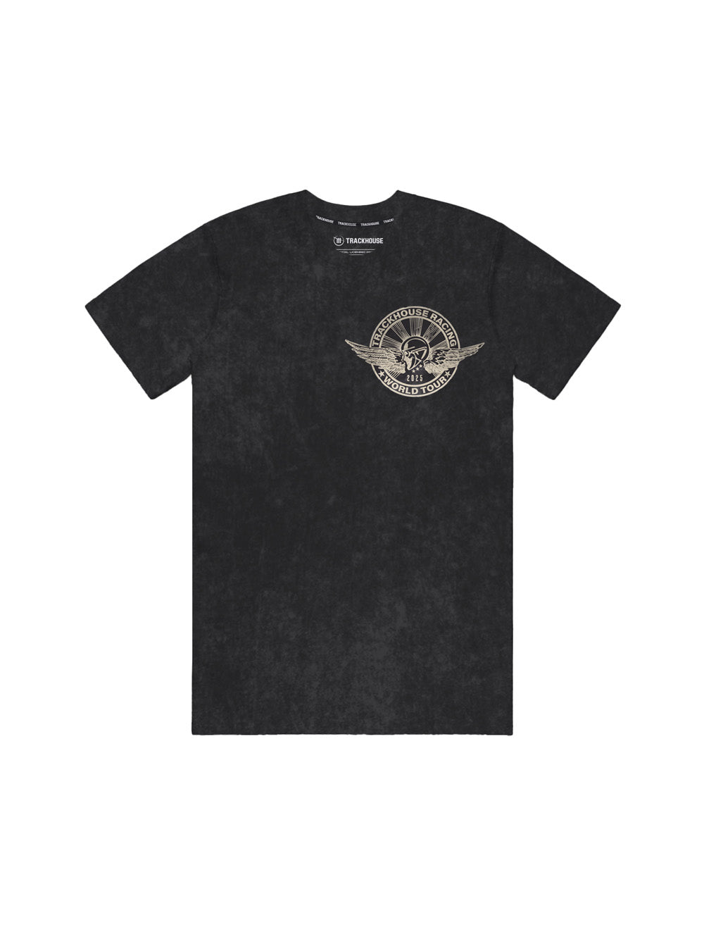Trackhouse World Tour 2025 Unisex Acid Wash Tee