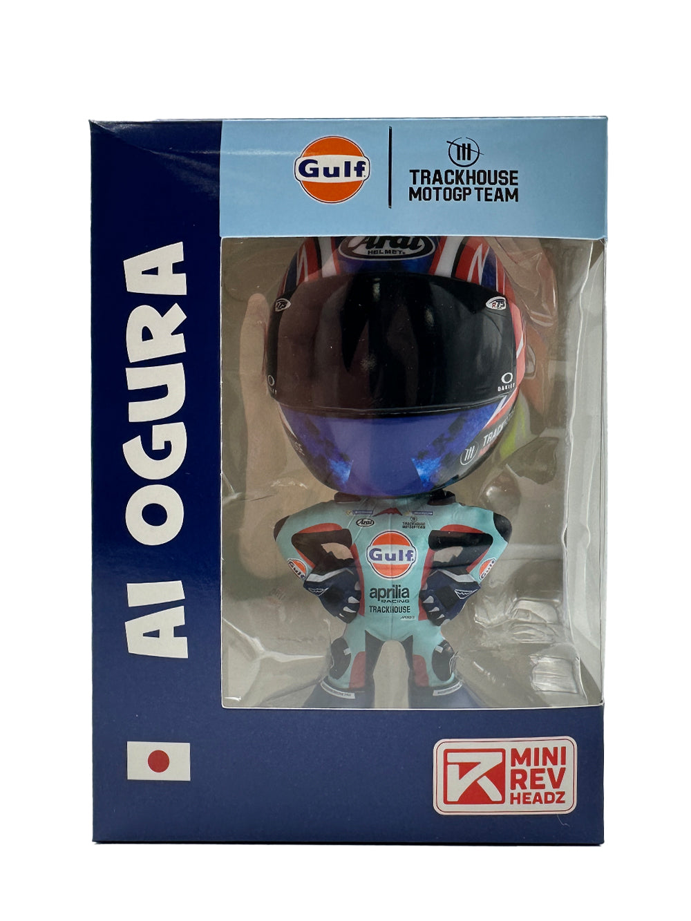Trackhouse Ai Ogura Revheadz with Gulf Suit
