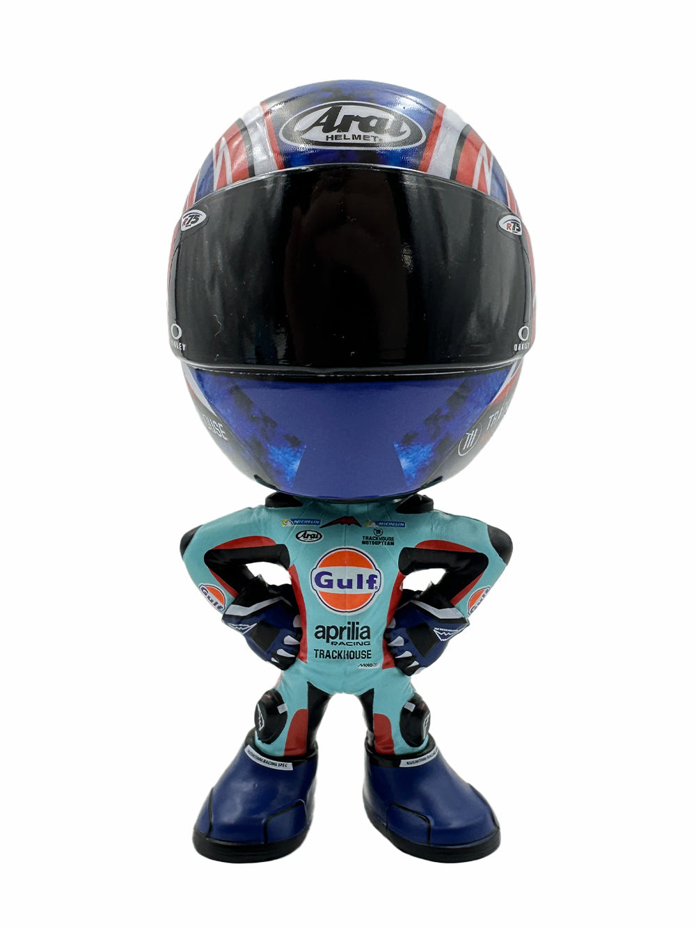 Trackhouse Ai Ogura Revheadz with Gulf Suit